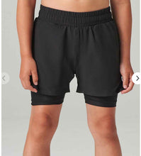 Load image into Gallery viewer, Kids double layer sports shorts