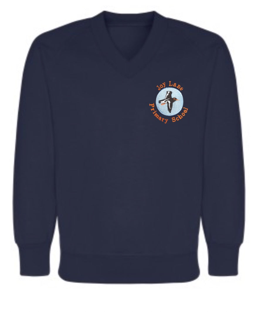 Joy Lane V Neck Sweatshirt Coastal School Uniform Company