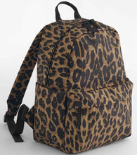 Load image into Gallery viewer, Leopard print Backpack
