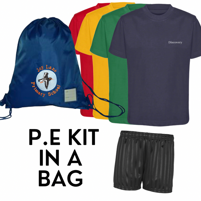 Joy Lane P.E Kit in a bag